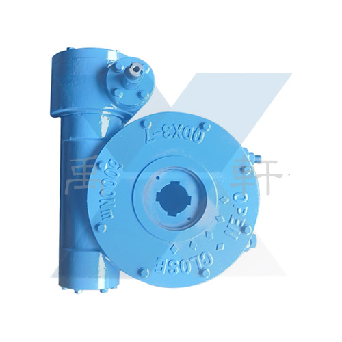 QDX3-G7手动管网式蜗轮头 井下管道蝶阀装置