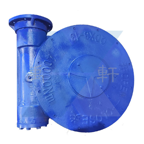 QDX3-D13电动蜗轮箱,蜗轮蜗杆减速机,蝶阀传动装置