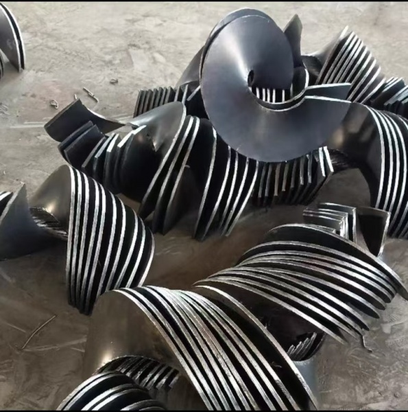 定制螺旋轴 螺旋叶片可用于物料输送和螺旋掘进