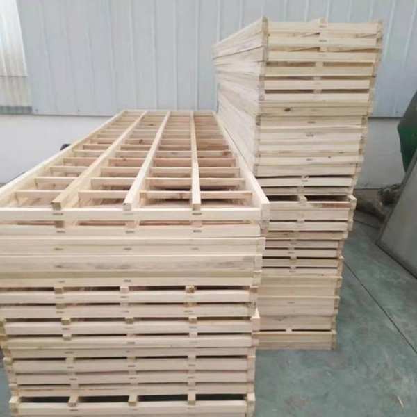 直线筛松木框网架弹力球全套