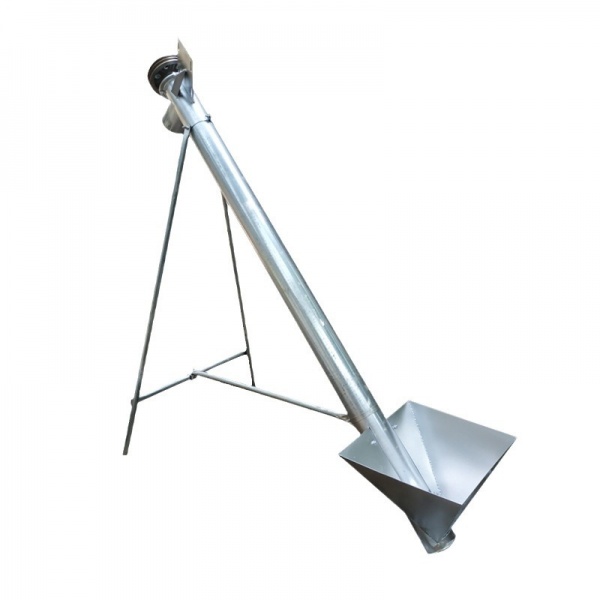 粉粒混合料移动倾斜螺旋输送机