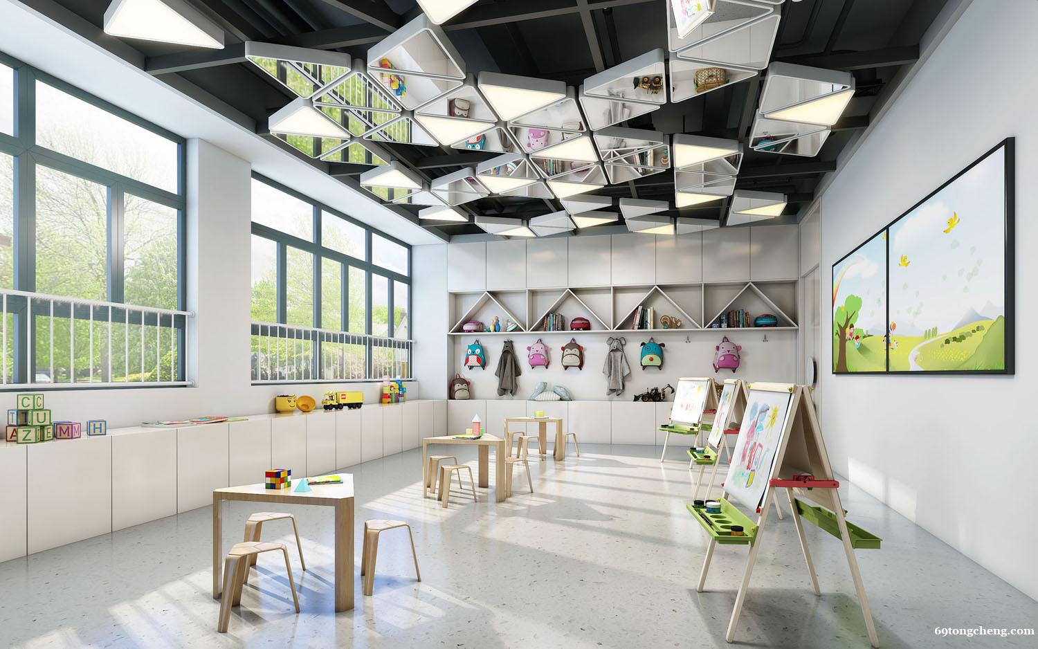 儿童创意美术室如何设计装修? 儿童创意美术室如何设计装修?