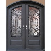 铁艺单开门，铁艺进户门，厂家定制