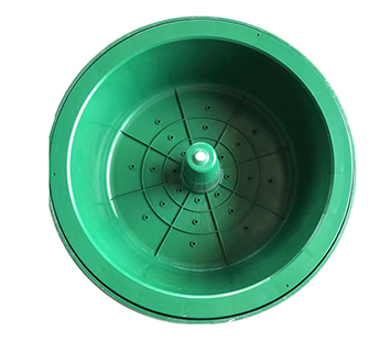 湖北龙康复合井盖系列-草坪花盆井盖-PP料绿色/黑色花盆 湖北龙康复合井盖系列-草坪花盆井盖-PP料绿色/黑色花盆