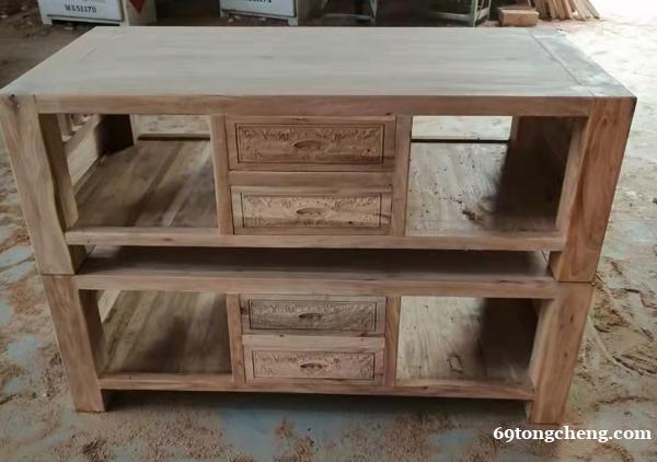 定制老榆木茶几实木沙发成套新中式客厅家具 定制老榆木茶几实木沙发成套新中式客厅家具