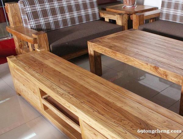 定制老榆木茶几实木沙发成套新中式客厅家具 定制老榆木茶几实木沙发成套新中式客厅家具