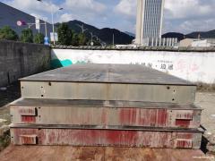 100吨二手地磅转让 地磅维修 二手地磅回收