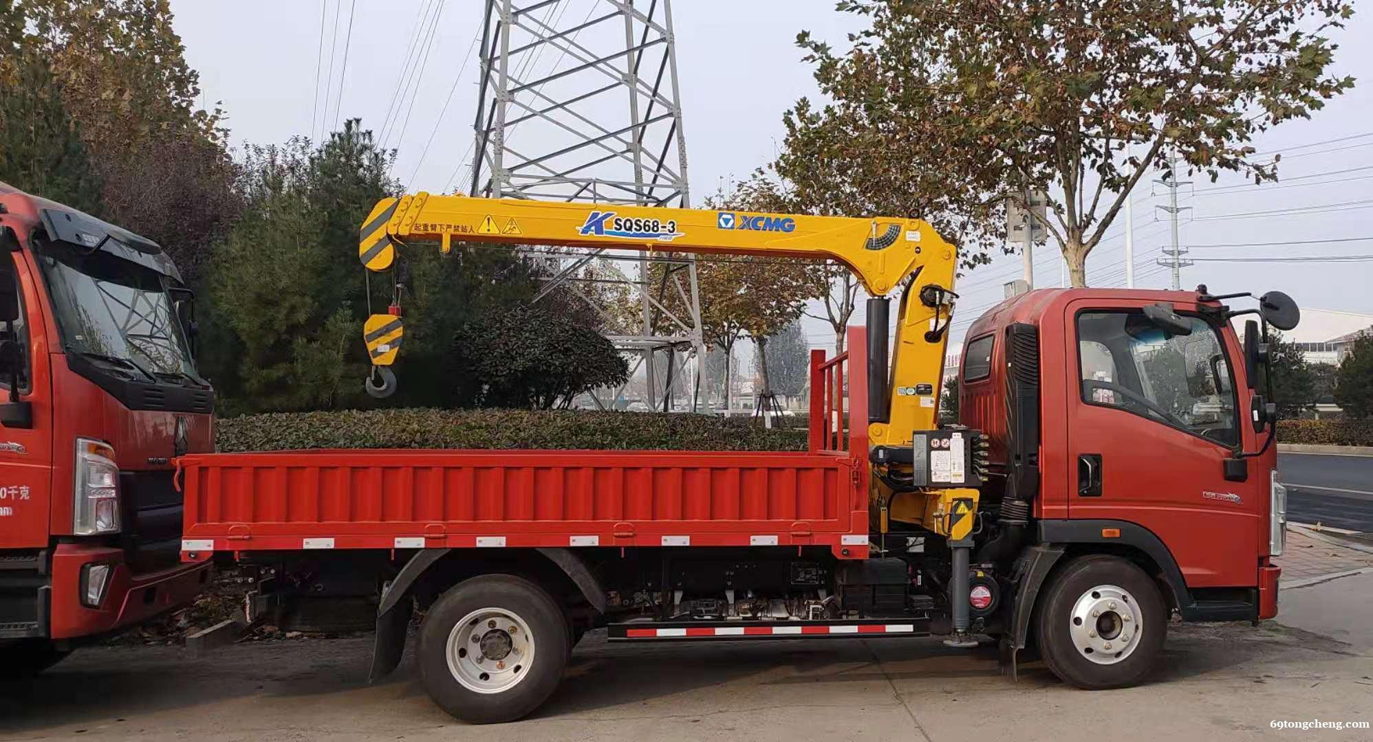 青岛即墨胶州平度莱西黄岛重汽豪沃轻卡随车吊 青岛即墨胶州平度莱西黄岛重汽豪沃轻卡随车吊