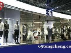 衣香丽影服装店带背板展示柜 KM快时尚男装货架