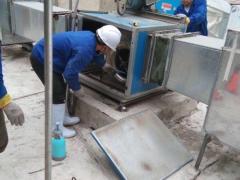 上海杨浦区大型油烟面罩鼓风机清洗维修