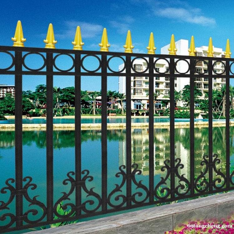庭院围墙 花池围栏 铝艺护栏金铜韵工厂定制 庭院围墙 花池围栏 铝艺护栏金铜韵工厂定制