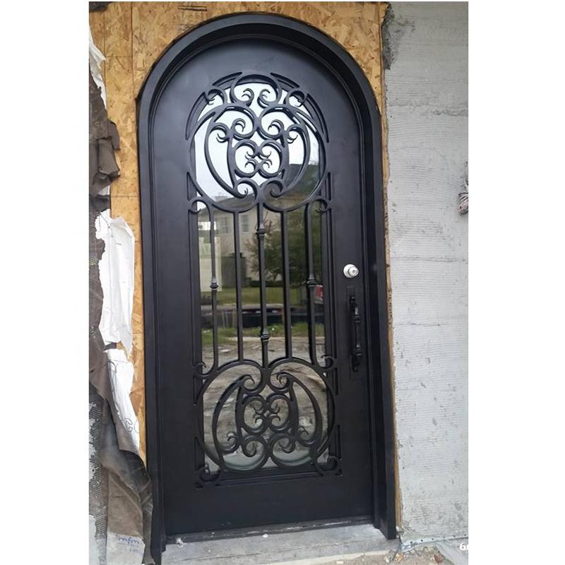 铁艺单开门 客厅进户门 金铜韵厂家定制 铁艺单开门 客厅进户门 金铜韵厂家定制