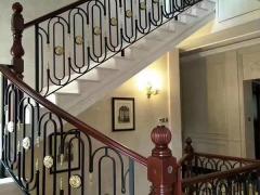 室内阳台栏杆 别墅铁艺阁楼扶手 室内楼梯扶手