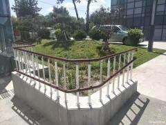 庭院围墙 花池围栏 铝艺护栏金铜韵工厂定制