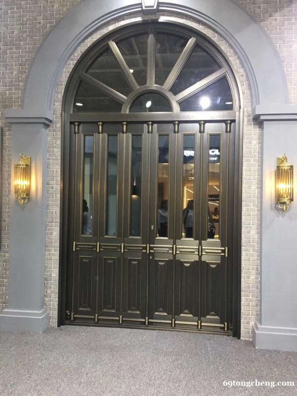 定制别墅入户门 玻璃对开门 北京金铜韵厂家供货 定制别墅入户门 玻璃对开门 北京金铜韵厂家供货