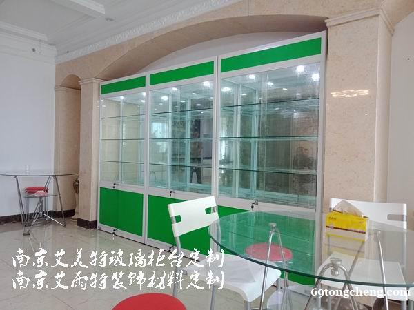 玻璃展柜、钛合金展柜、南京货架柜台 玻璃展柜、钛合金展柜、南京货架柜台