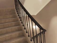 铁艺扶手 别墅楼梯铁艺护栏 金铜韵厂家定制