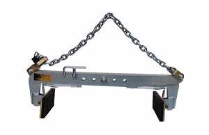 大板夹具孔距可调,以适应不同石材的吊装