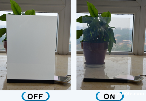 智能隐私变色电控调光雾化玻璃膜 通电透明隔断门 智能隐私变色电控调光雾化玻璃膜 通电透明隔断门