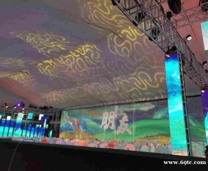 投影幕 全息投影膜 裸眼3D投影纱幕 正背投影舞台网纱