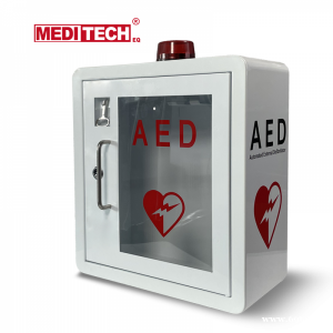 Meditech自动体外除颤器柜支架、语音和灯光报警