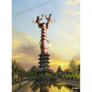 华阳雕塑 重庆雕塑工厂 重庆主题雕塑设计 四川标志性雕塑公司