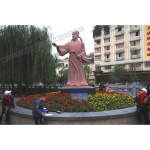 华阳雕塑 重庆校园雕塑设计 四川广场人物雕塑制作 贵州人物雕塑费用