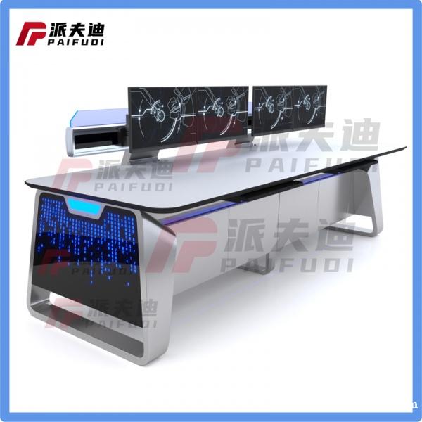 专业定制各种控制台调度台操作台监控台监控室工作台弧形现代高端 专业定制各种控制台调度台操作台监控台监控室工作台弧形现代高端