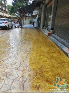 地石丽 压花地坪材料全国销售 地坪施工厂家一条龙服务