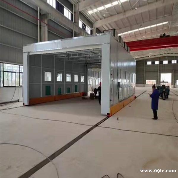 整体移动喷漆房多种组合方式 整体移动喷漆房多种组合方式