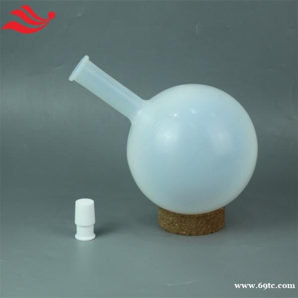 PFA耐腐蚀烧瓶实验室特氟龙器皿可焊接多口无重金属析出 PFA耐腐蚀烧瓶实验室特氟龙器皿可焊接多口无重金属析出