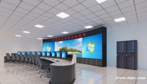 青岛会议室效果图设计_报告厅_升降屏效果图制作