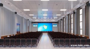 重庆机房设计效果图制作|某监控平台动态系统机房改造俯视图