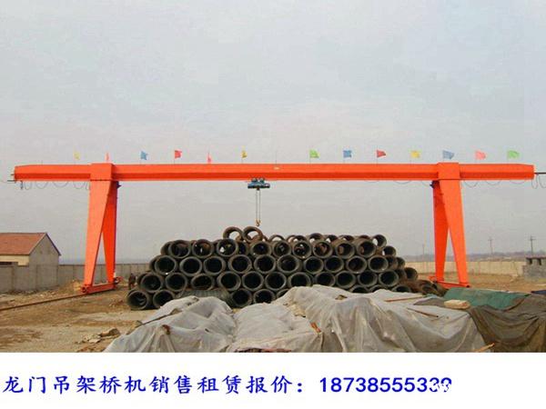 新疆吐鲁番龙门吊出租厂家10吨钢筋棚门机多少 新疆吐鲁番龙门吊出租厂家10吨钢筋棚门机多少