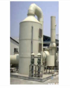 脱硝脱硫除尘设备泊头厂家工业洗涤除臭酸雾烟气净化PP喷淋塔