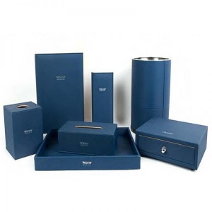 济南直供酒店牙具套盒一次性洗漱用品收纳盒浴室洗漱台收纳盒