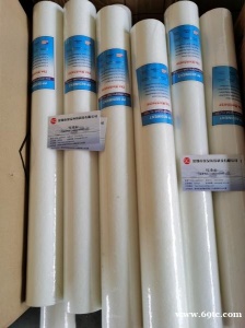 PP棉滤芯工业熔喷20寸30寸40寸1/5微米带骨架商用保安过滤器通