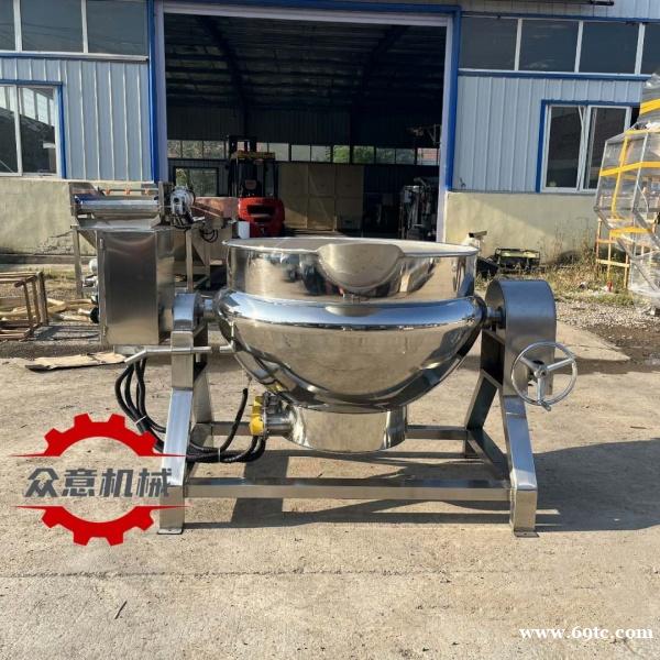 电加热导热油夹层锅 不锈钢炖肉熬汤化糖锅多种型号规格 电加热导热油夹层锅 不锈钢炖肉熬汤化糖锅多种型号规格