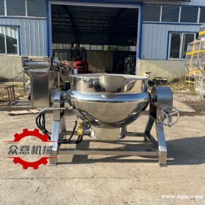 电加热导热油夹层锅 不锈钢炖肉熬汤化糖锅多种型号规格