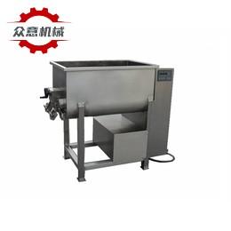 真空拌馅机 香肠馅料拌馅机器 自动侧翻出料馅料搅拌机