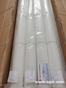 10寸折叠滤芯 PP棉微孔折叠滤芯 0.1/0.22/0.45/1/5/10微米 平口