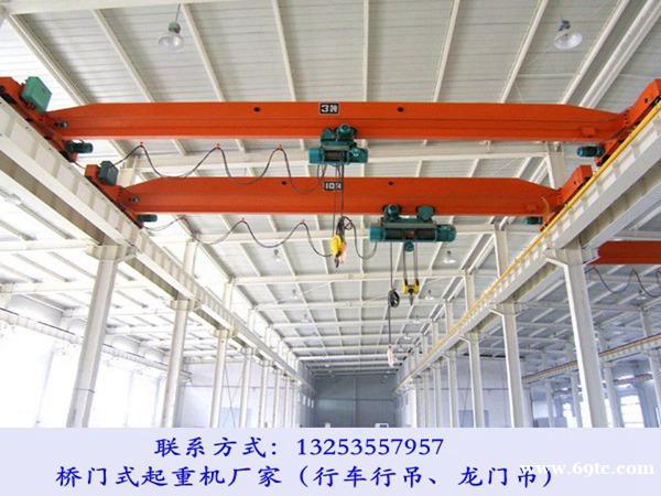 广东珠海欧式起重机与普通行车区别 广东珠海欧式起重机与普通行车区别