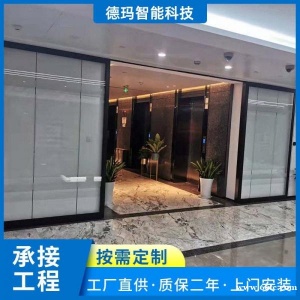 电动玻璃门平移门多少钱 电动感应自动玻璃门价格 玻璃感应门厂家