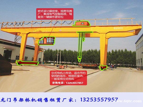 山西长治双主梁龙门吊支脚安装步骤 山西长治双主梁龙门吊支脚安装步骤