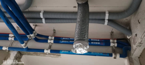 武汉城投瀚城家用中央空调新风系统安装享受舒适家居生活