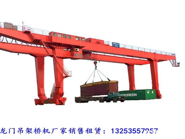 广东惠州集装箱龙门吊租赁厂家提高操作效率 广东惠州集装箱龙门吊租赁厂家提高操作效率