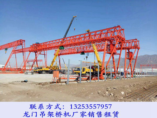 吉林白城龙门吊啃轨如何进行调整