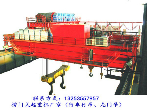 浙江湖州行车行吊厂家32吨QDZ型冶金桥式起重机