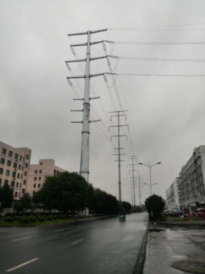 电力钢杆10kv-220kv 电力钢管杆 电力钢管塔