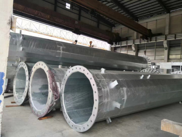 钢管杆 10-220kv电力钢杆 电力钢管杆 电力钢管塔